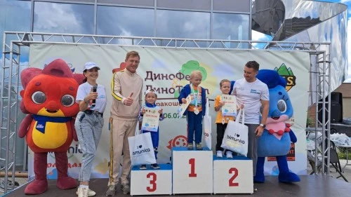 «Динофест» и «ДиноТрейл» прошли в Вологде с участием героев «Дракошии»