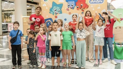 В ТРЦ «Ривьера» прошла развлекательная программа по мотивам «Дракошии»