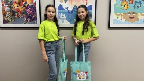 Сестры-близняшки из Сызрани приняли участие в озвучивании мультсериала «Улётная доставка»