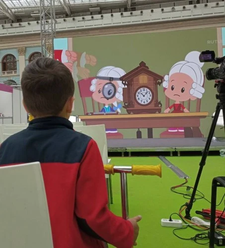 Мультсериал «Лесенка знаний: мастерство» показали на ММКЯ