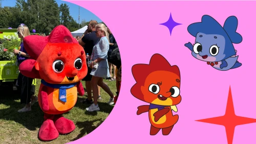Герои мультсериала «Дракошия» приняли участие в детском «О! Карнавале!» в Дубне