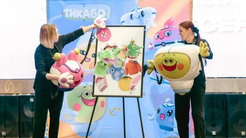 В ТРЦ «Ривьера» прошла развлекательная программа по мотивам «Тикабо»