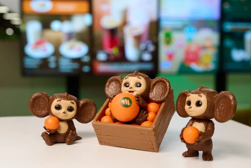 Чебурашка во «Вкусно — и точка»!