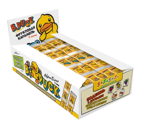Знаменитые леденцы «5+» возвращаются в новой упаковке с B.Duck!