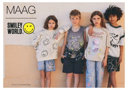 Maag & SmileyWorld – новая летняя капсула для стильных детей